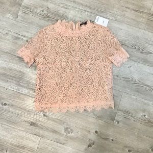 Zara lace cop top
